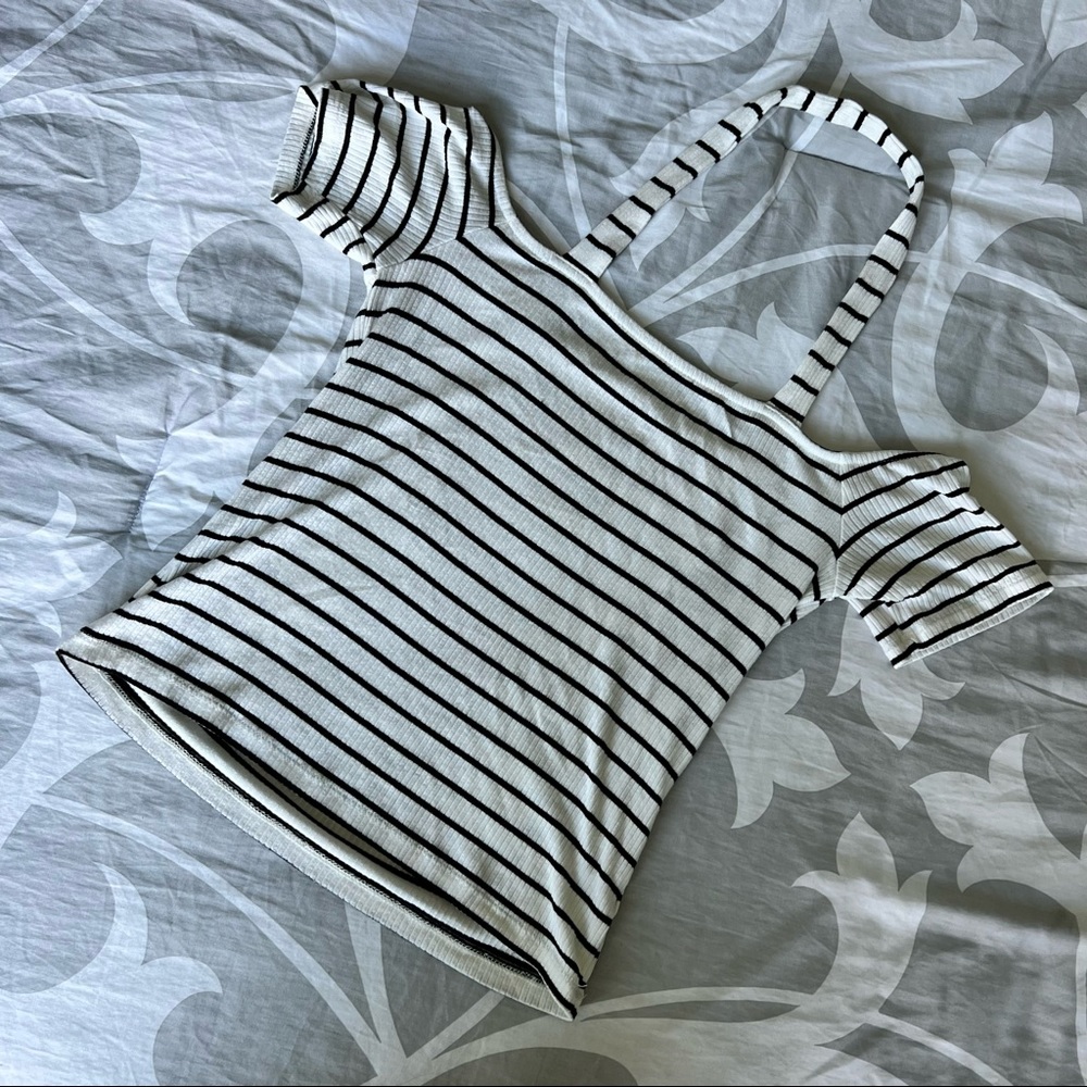 American Eagle Halter Off the Shoulder Top